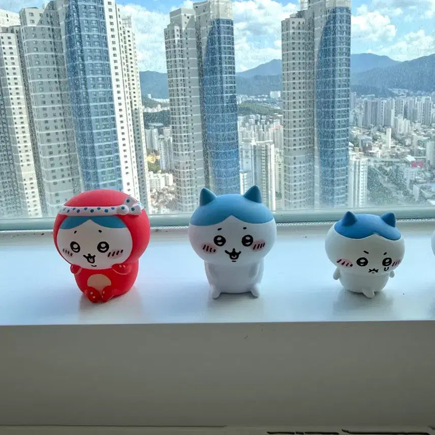 [BUNJANG] Hachiware 6-Piece Figure Set / 먼작귀 하치와레 피규어 6종 일괄
