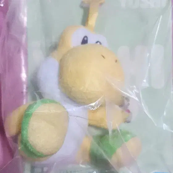 [BUNJANG] Super Mario Yoshi B Prize Mascot Plush &amp; D Prize Plate Yellow Set / 슈퍼마리오 with.요시 쿠지 B상+D상 옐로우 세트