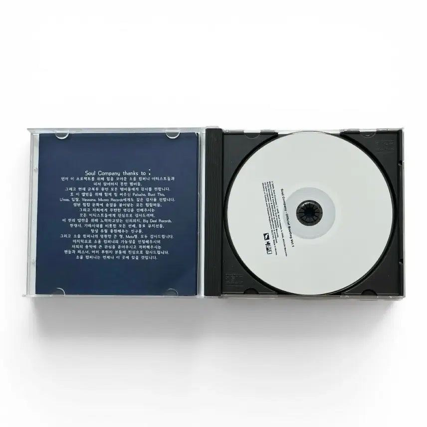 [BUNJANG] Soul Company OFFICIAL BOOTLEG VOL.1 CD / Soul Company - OFFICIAL BOOTLEG VOL.1 CD