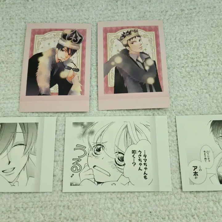 [BUNJANG] Ouran High School Host Club Pascha Kore Card Bundle Set / 일괄) 오란고교 사교클럽 호스트부 파샤코레 파샤 일괄 양도합니다.