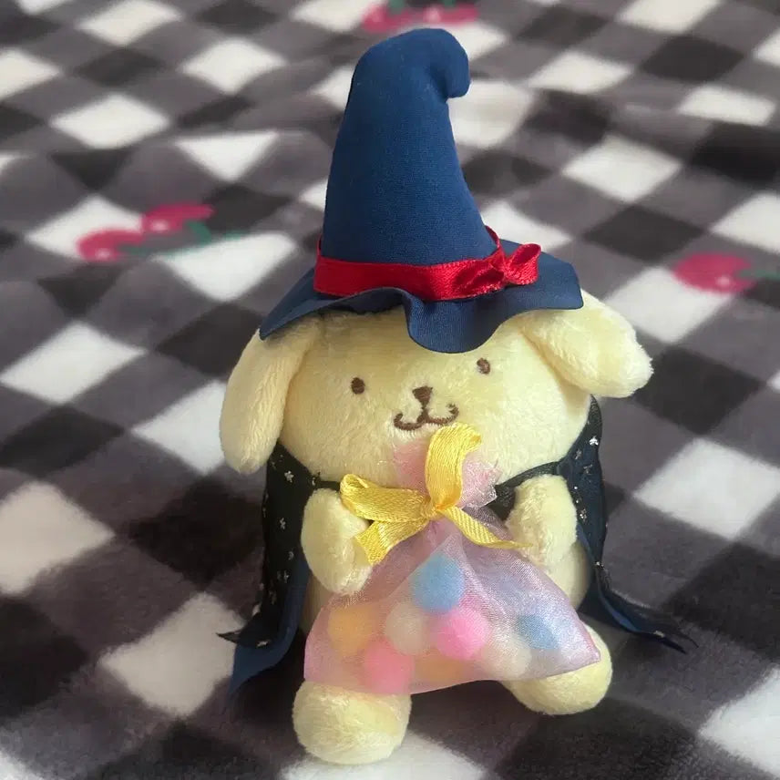[BUNJANG] Sanrio Pompompurin Cafe Limited Halloween Wizard Mascot / 초레어 산리오 폼폼푸린 카페 한정 할로윈 핼러윈 마법사 마스코트