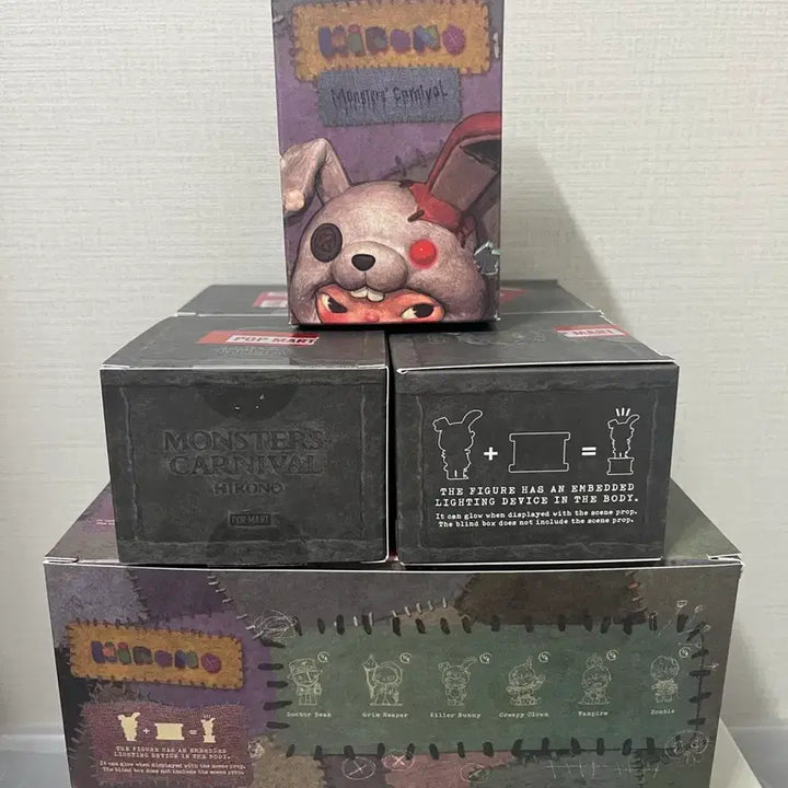 [BUNJANG] Pop Mart Hirono Monster Carnival Full Set (Includes Secret) / 팝마트 히로노 몬스터 카니발 풀세트 (시크포함) 피규어