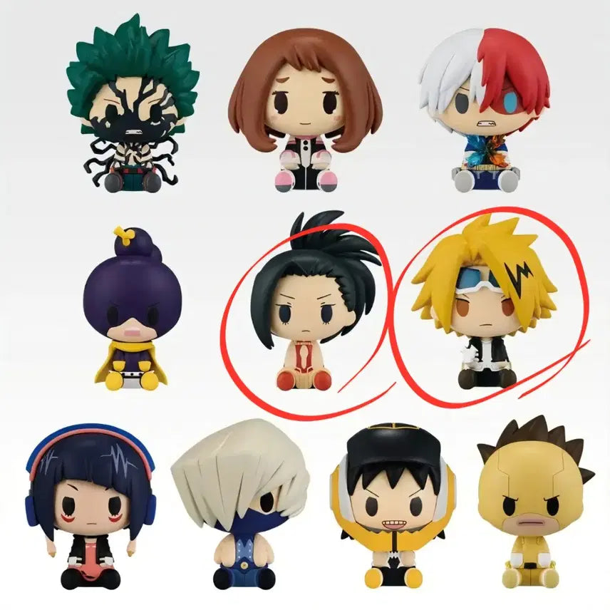 [BUNJANG] My Hero Academia Choconoqo Ichiban Kuji Set / 나히아 히로아카 쿠지 제일복권 초코노코 5개 일괄