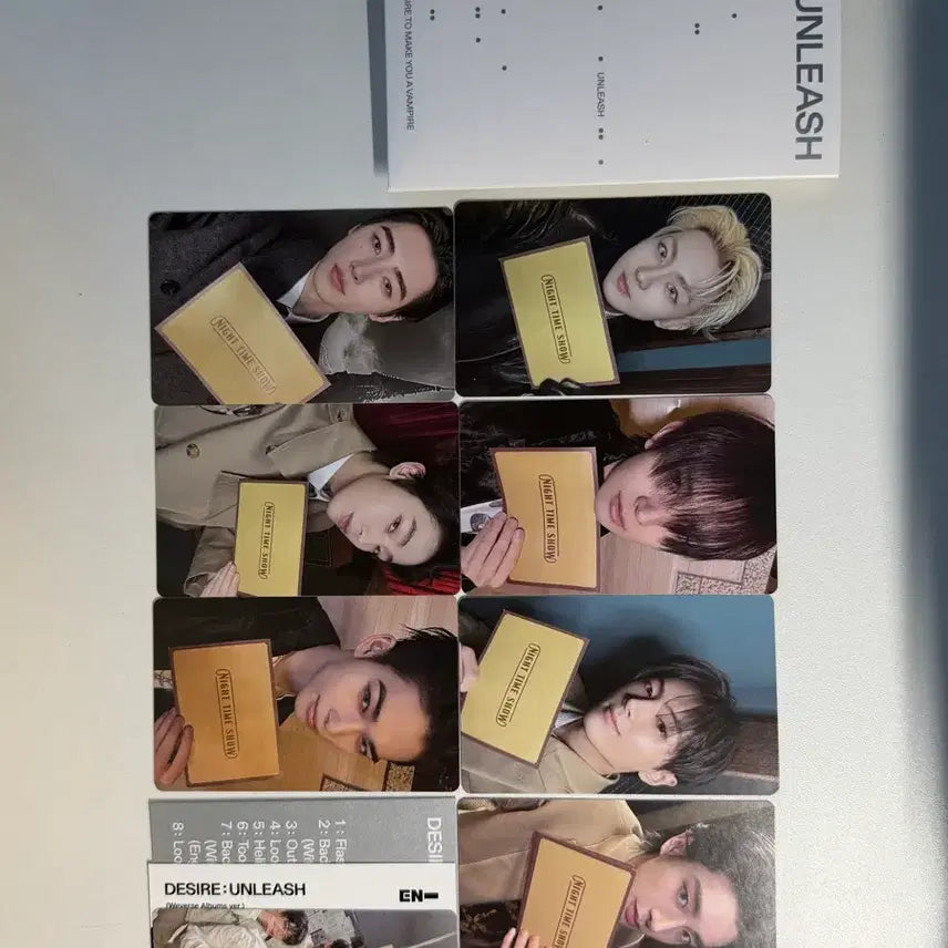 [BUNJANG] Enhypen Sunoo Jake Desire: Unleash Weverse Version Photocard / 엔하이픈 선우 제이크 DESIRE : UNLEASH 위버스 버전 포카
