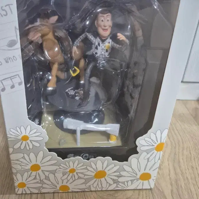 [BUNJANG] Toy Story Woody &amp; Bullseye Record Figure Set / 토이스토리 피마원 우디 불스아이 레코드 피규어