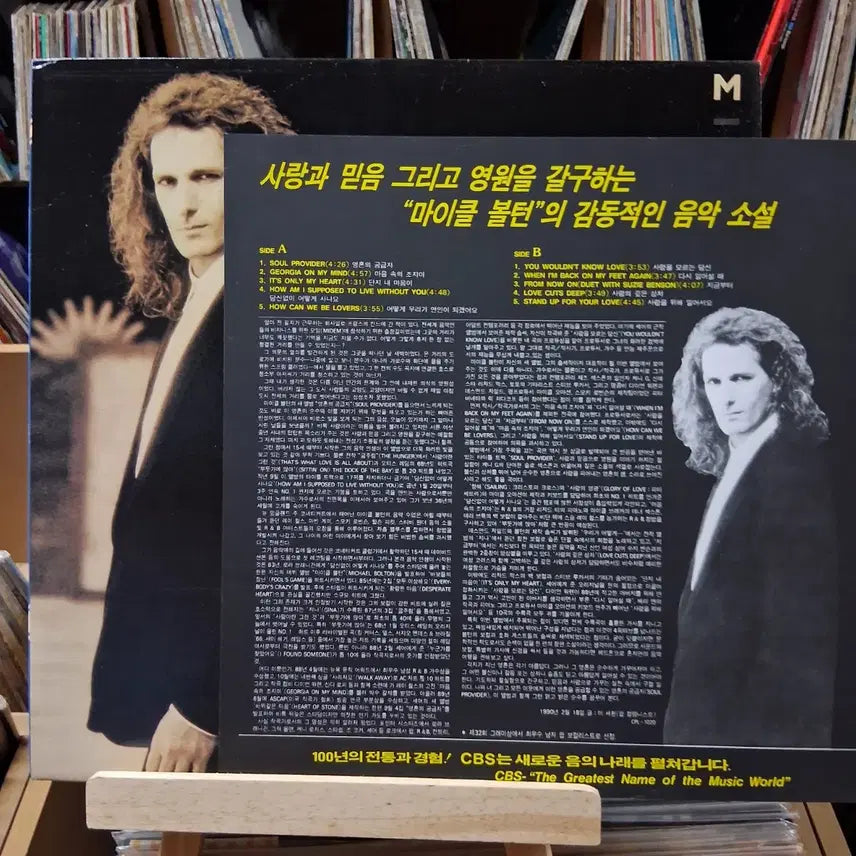 [BUNJANG] Michael Bolton Soul Provider LP / 민트 마이클 볼튼 Soul Provider LP