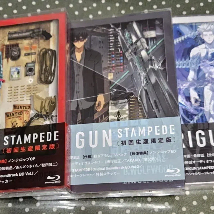 [BUNJANG] Trigun Stampede Season 1 Limited Edition Blu-ray Set / 트라이건 스탬피드 1기 초회한정판 블루레이 1~3완 일괄판매