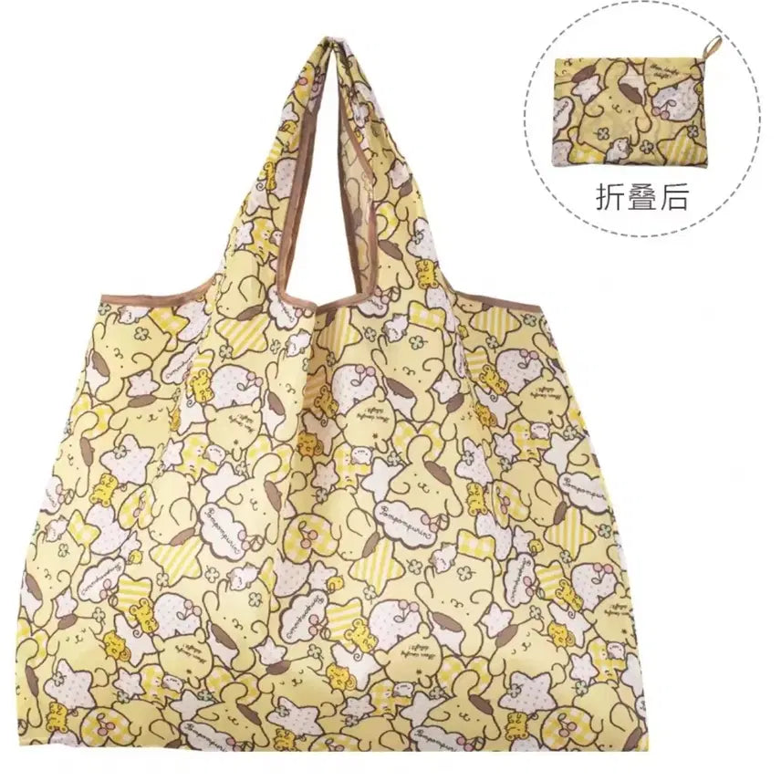 [BUNJANG] Collapsible Shopping Bag (7 Designs) / [선물포장 ok!!] 캐릭터 7종류_ 접이식 장바구니 판매
