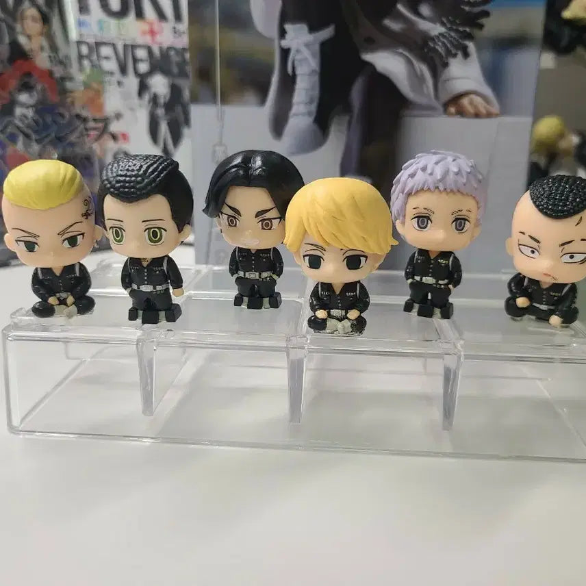 [BUNJANG] Tokyo Revengers Doman Formation Chibi Gacha Full Set Mikey Baji Kazutora / 도쿄 리벤져스 도리벤 도만 결성 치비 가챠 풀세트 마이키 바지 카즈토라