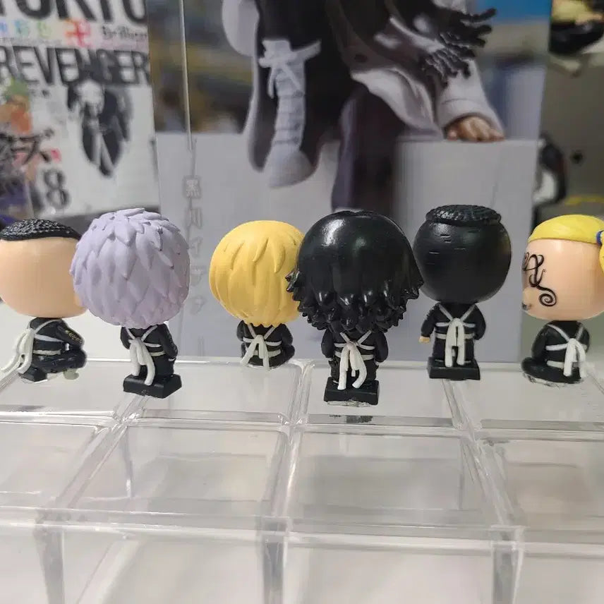 [BUNJANG] Tokyo Revengers Doman Formation Chibi Gacha Full Set Mikey Baji Kazutora / 도쿄 리벤져스 도리벤 도만 결성 치비 가챠 풀세트 마이키 바지 카즈토라