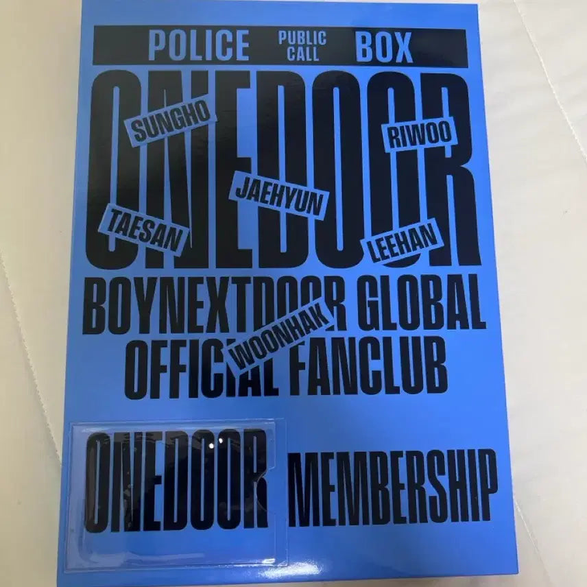 [BUNJANG] ONEDOOR Official Fanclub Membership Box / ONEDOOR 경찰 공식 팬클럽 멤버십