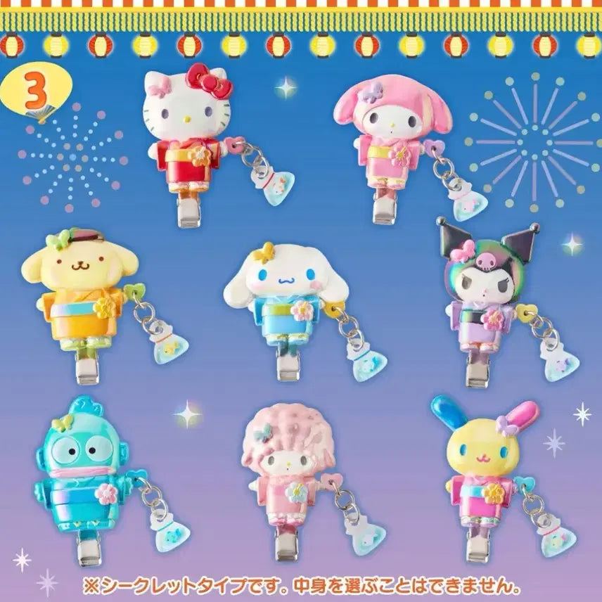 [BUNJANG] Sanrio Kuromi Festival Hairpin / (신상) 산리오 마츠리 머리핀 쿠로미 팝니다