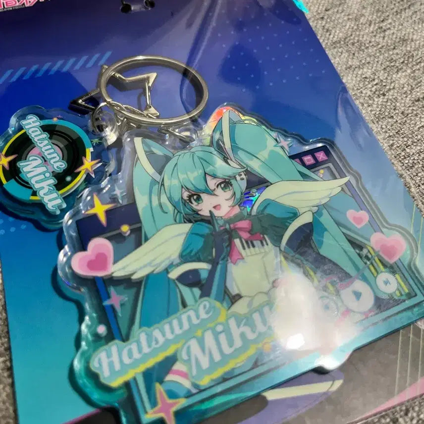 [BUNJANG] Hatsune Miku Synthesizer Acrylic Keychain / 미쿠 신디사이저 아크릴 키링