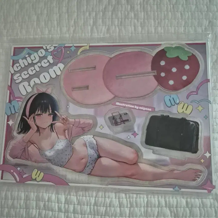 [BUNJANG] Mignon Ichigo Double-Sided Acrylic Stand / mignon c106 미뇽 이치고 양면 아크릴스탠드