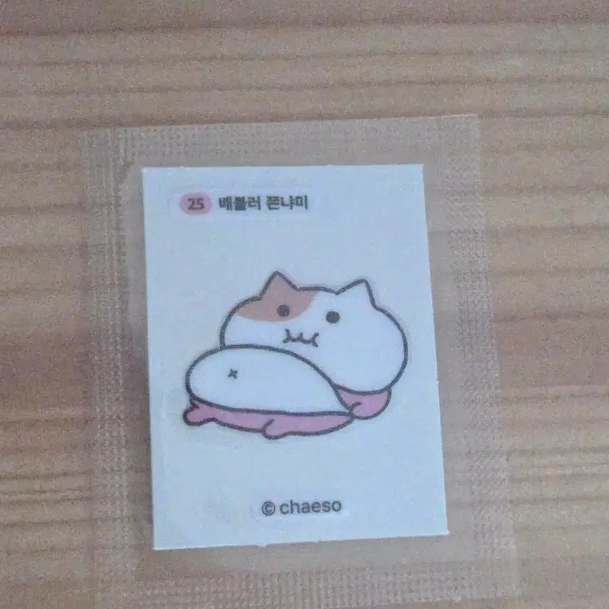 [BUNJANG] Jjonnyami Sticker Collection / 배불러 쫀냐미 띠부씰