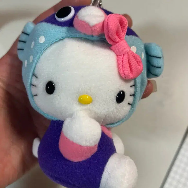 [BUNJANG] Classic Kitty Pufferfish Costume Plush / 고전키티 복어 키티