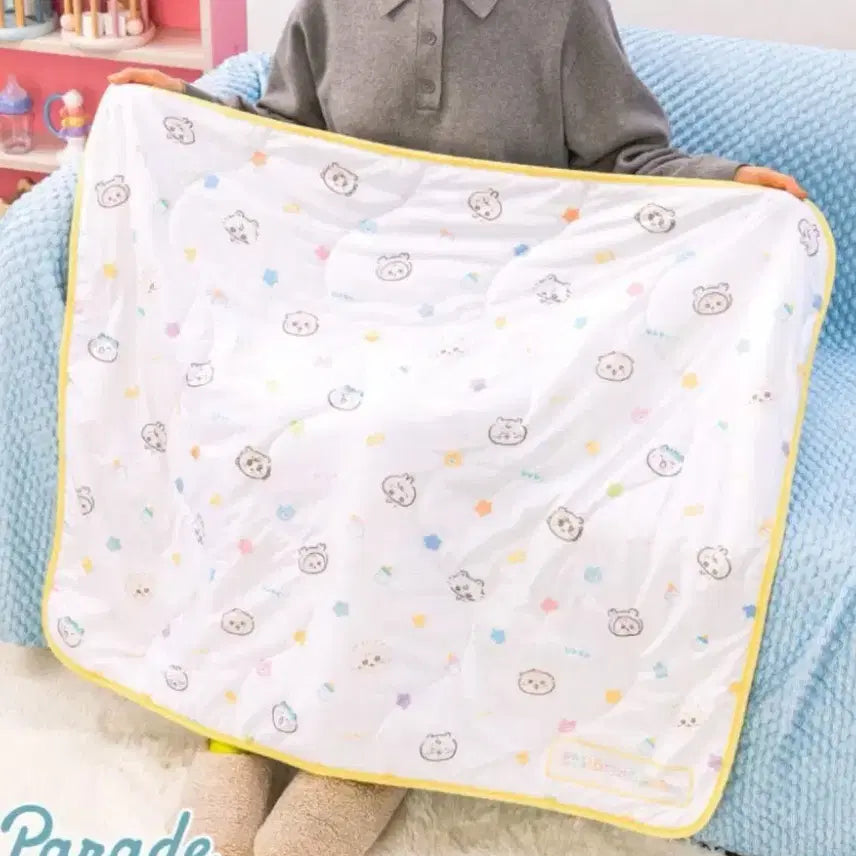 [BUNJANG] Cheeikawa Cooling Blanket White / 치이카와 냉감 담요 신상 화이트