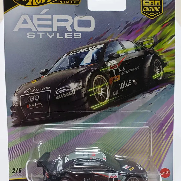 [BUNJANG] Hot Wheels Premium Audi A4 Touring Car Black Diecast (Sealed) / 핫휠 프리미엄 아우디 A4 투어링카 블랙 다이캐스트 레어템 미개봉 새상품