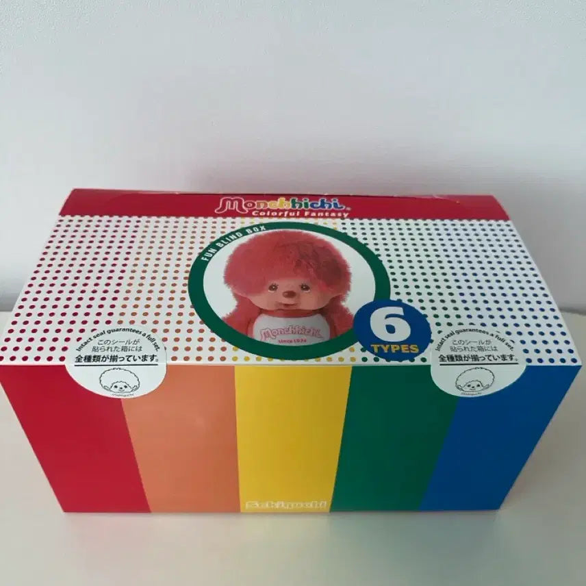 [BUNJANG] Monchhichi Colorful Full Box Sealed / [미개봉] 몬치치 컬러풀 풀박스