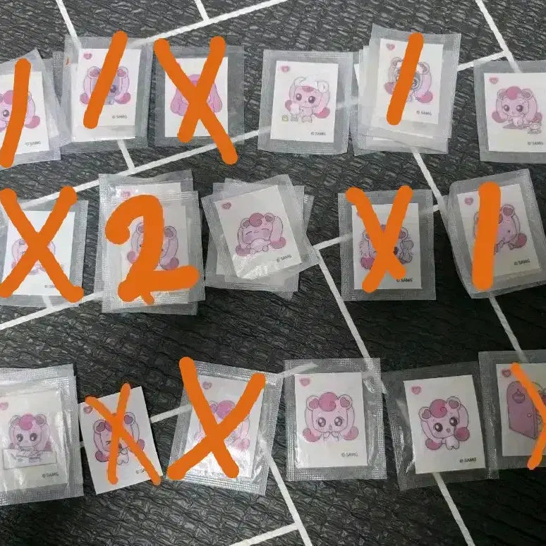 [BUNJANG] Jellyping Tinyping Ttibu Seal / 젤리핑 티니핑 띠부씰