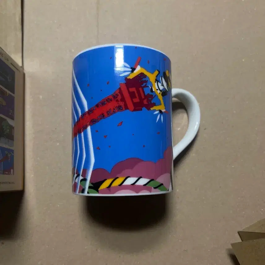 [BUNJANG] Evangelion 25th Anniversary Mug Cup / 신 에반게리온 극장판 머그컵 쿠지E