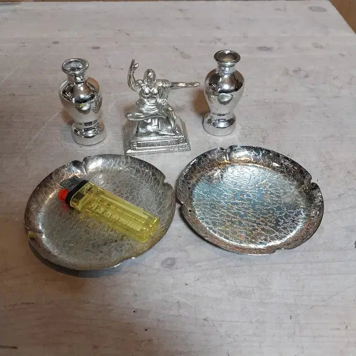 [BUNJANG] 1970s Japan Vintage Souvenir Metal Crafts Bundle / 1970 일본 빈티지 기념 공예품 일괄