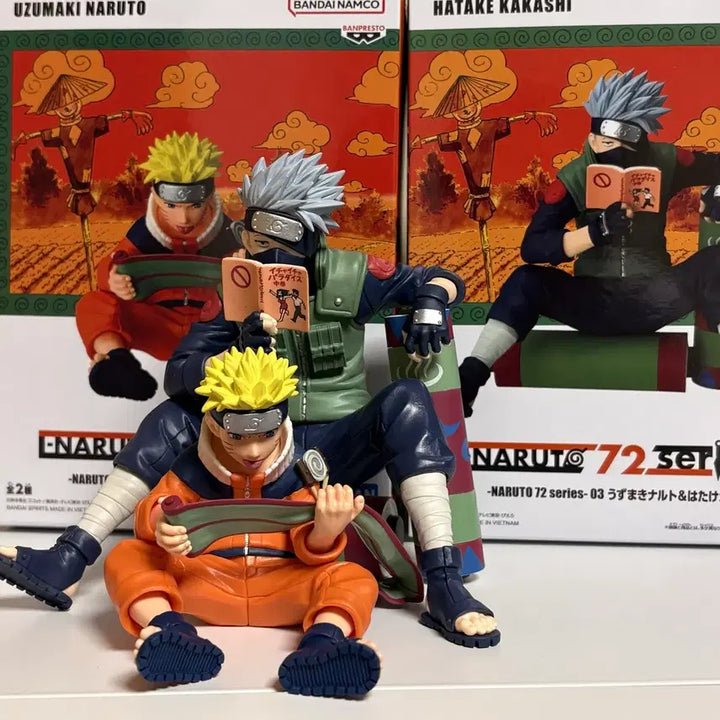 [BUNJANG] Banpresto Naruto Uzumaki &amp; Hatake Kakashi Figure Set / 반프레스토 나루토 우즈마키 나루토/하타케 카카시 피규어 72
