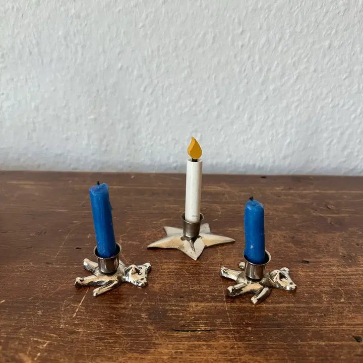 [BUNJANG] Vintage German Star Candle Holder Set / 독일)빈티지 별 촛대