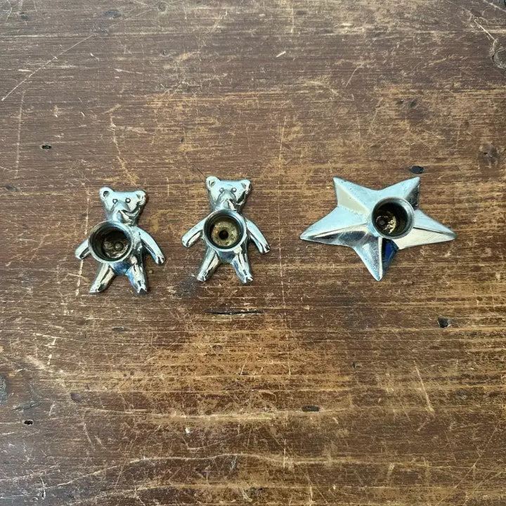 [BUNJANG] Vintage German Star Candle Holder Set / 독일)빈티지 별 촛대