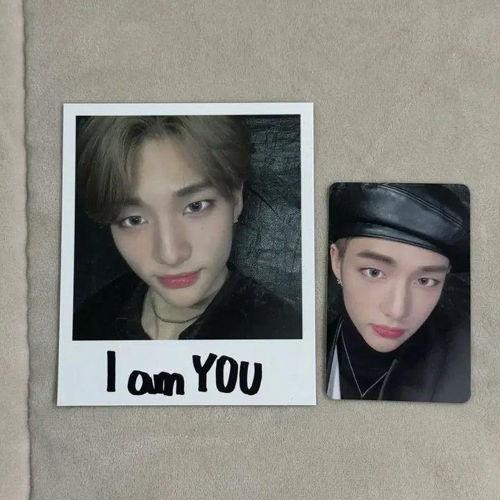 [BUNJANG] Stray Kids Hyunjin I Am YOU Taiwan Photocard + Fake Polaroid + Album Bundle Set / 스트레이키즈 현진 아엠유 대만 포카 + 짭폴라 + 앨범 일괄