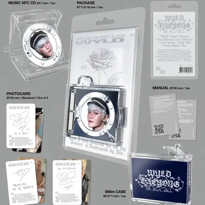 [BUNJANG] NCT Taeyong WYLD SMini Version Album Sealed / 엔시티 태용 WYLD 와일드 스미니 smini 버전 앨범 미개봉