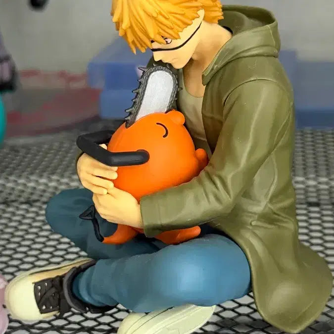 [BUNJANG] Chainsaw Man Denji Pochita Figure / 체인소맨 브레이크 타임 덴지 포치타 피규어