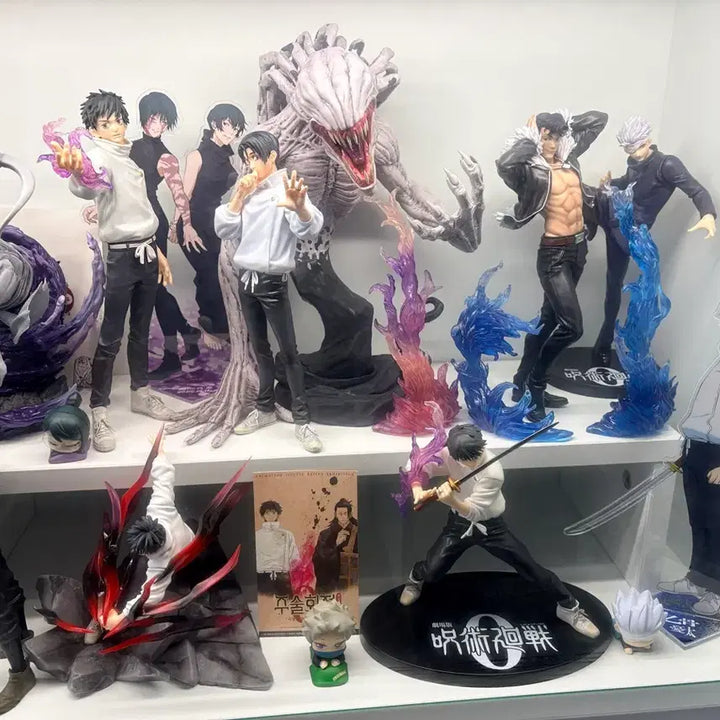 [BUNJANG] Jujutsu Kaisen Sega Geto Suguru Black Flash Figure (Unsealed) / 개봉 양품) 주술회전 세가 흑섬 유타