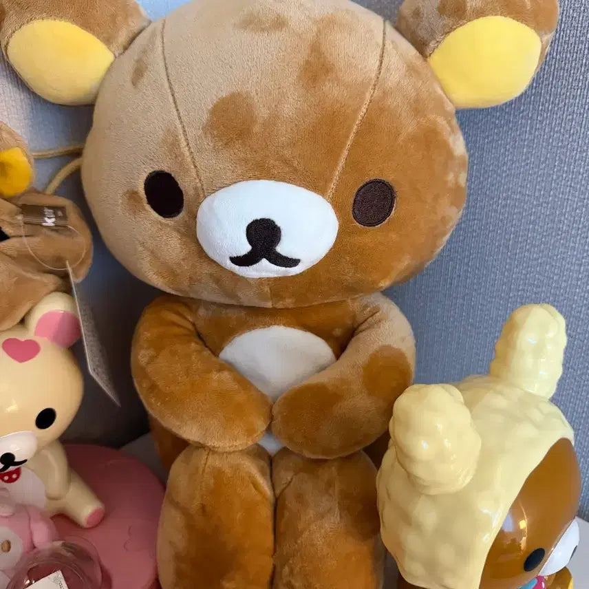 [BUNJANG] Rilakkuma Rainy Day Clear Sky Always By My Side Plush / 리락쿠마 비 온 뒤 맑음 언제나 곁에 인형 쭈구린 인형