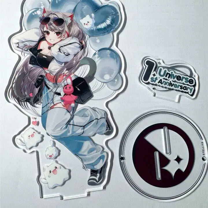 [BUNJANG] StellaLive Mashiro Nene 1st Anniversary Acrylic Stand / 스텔라이브 1주년 네네코 마시로 아크릴 스탠드