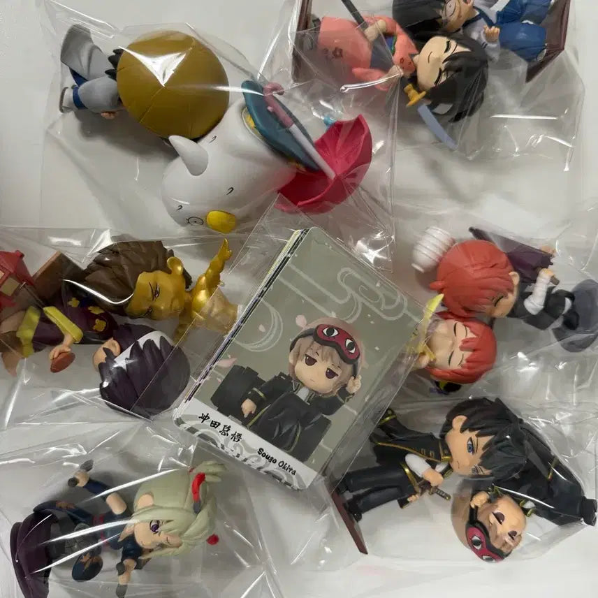 [BUNJANG] Gintama Pop Mart Figures Bundle Set / 은혼 팝마트 피규어 일괄(카드O)
