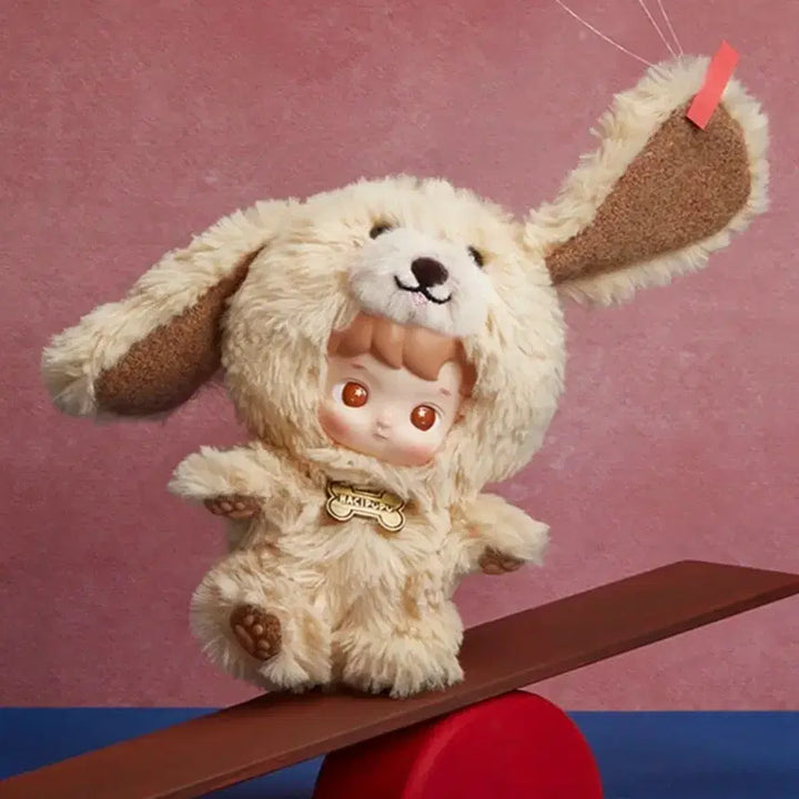 [BUNJANG] Hachipupu Take Home Series Plush Keychain / 팝마트 하치푸푸 테이크 미 홈 인형키링(비닐미개봉상품)