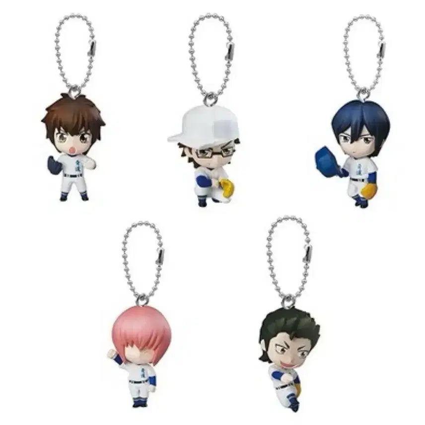 [BUNJANG] Diamond Ace Daiya Swing Gacha Set (5 pcs) Unsealed / 다이아몬드 에이스 다이에이 스윙 가챠 5개 일괄 미개봉