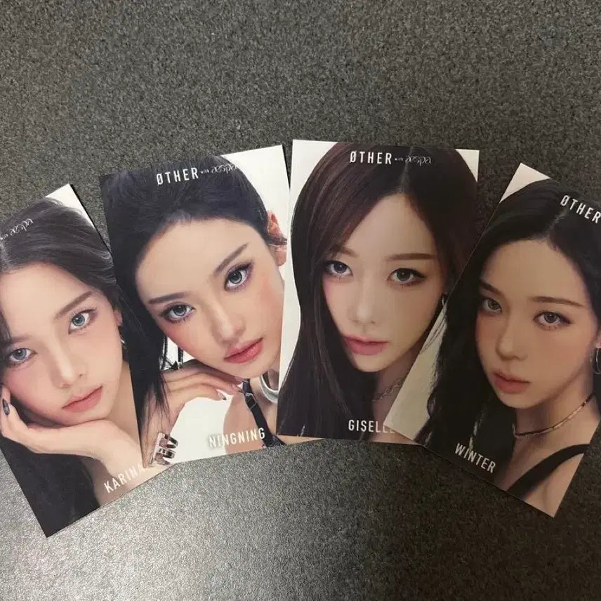 [BUNJANG] Aespa Japan Exclusive Photocard Set (Sealed) / (미개봉) 에스파 일본 한정 포토카드 세트
