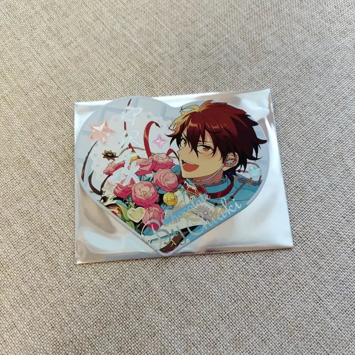 [BUNJANG] Ensemble Stars Chiaki Valentine Sweet Heart Card 10th Anniversary Photo Shot / (뒷장) 앙스타 치아키 중스타 발렌타인 스윗 하트 카드 10주년 파샷츠