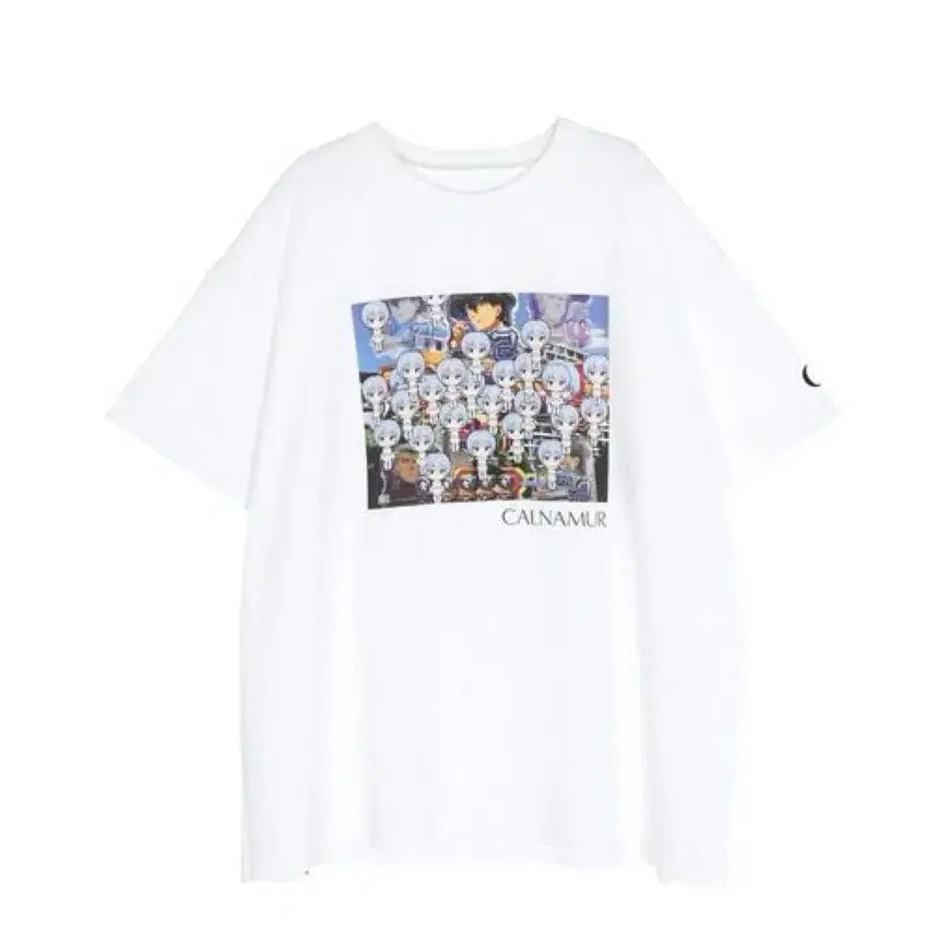 [BUNJANG] Neon Genesis Evangelion Pachinko x Bisty Collaboration T-Shirt / 신세기 에반게리온 반팔티 파칭코 비스티 콜라보