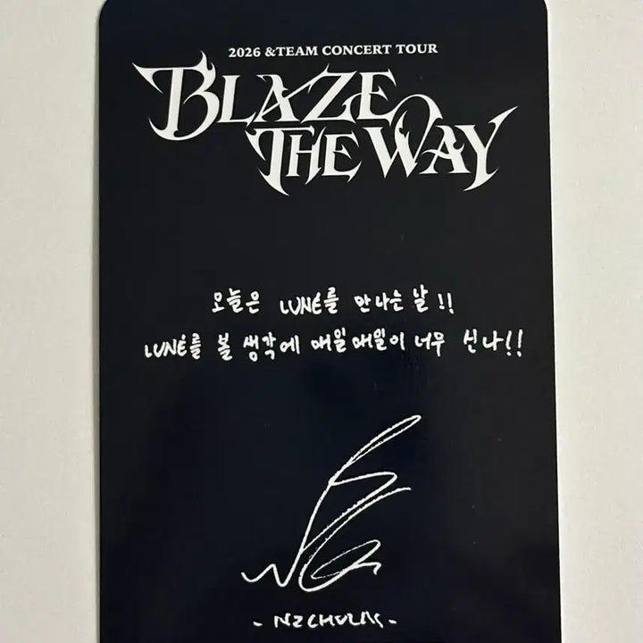 [BUNJANG] ENHYPEN Blood Proof Incheon Rene Zone Photocard - Nicholas / 앤팀 블더웨 인천 르네존 포토카드 - 니콜라스NICHOLAS
