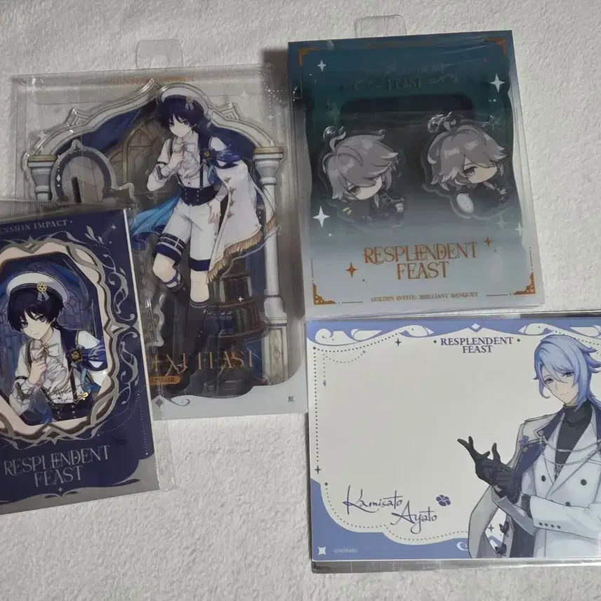 [BUNJANG] Genshin Impact "Splendid Evening Banquet" Set / 원신 찬란한 밤의 연회 세트