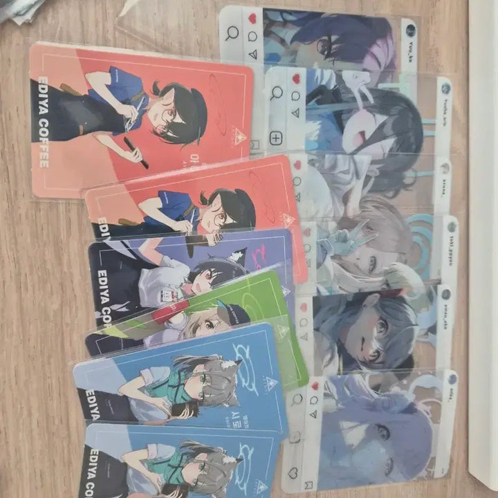 [BUNJANG] Blue Archive Transparent Photocard / 블루아카이브 포카