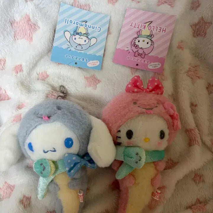 [BUNJANG] Sanrio 2025 Year of the Snake Cinnamonroll &amp; Kitty Mascot Bundle Set / 일괄)산리오 2025 십이간지 뱀의해 시나모롤 키티 마스코트