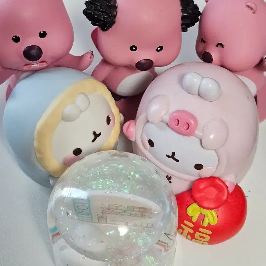 [BUNJANG] Luffy, Mollang, Sumikko Gurashi Figure Bundle Set / 루피 몰랑이 수미코 피규어 일괄 판매