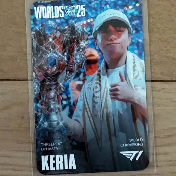 [BUNJANG] T1 Keria 2025 Worlds Champion Photocard / MSI T1 케리아 포토카드
