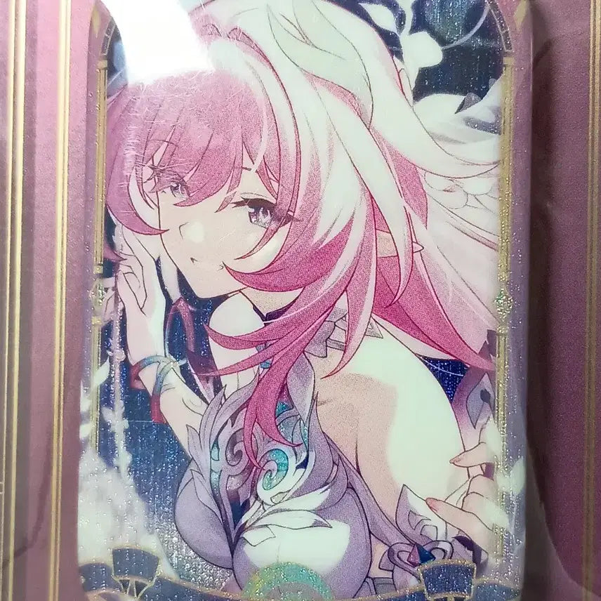 [BUNJANG] Honkai Star Rail Kirine Prism Badge Square Glitter Badge / 하루알인)붕괴 스타레일 기억의 프리즘 키레네 미호요 공굿 글리터 배지