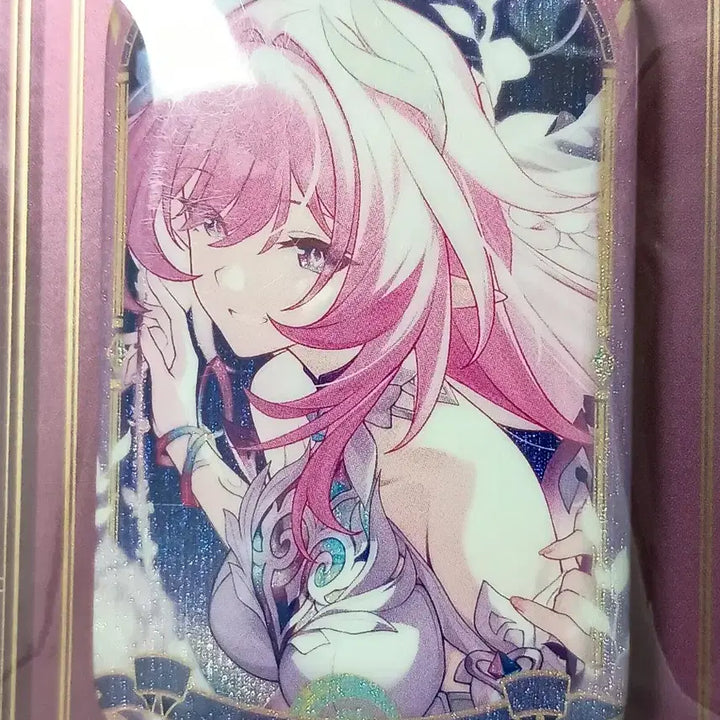 [BUNJANG] Honkai Star Rail Kirine Prism Badge Square Glitter Badge / 월말할인)붕괴 스타레일 기억의 프리즘 키레네 배지 미호요 정품