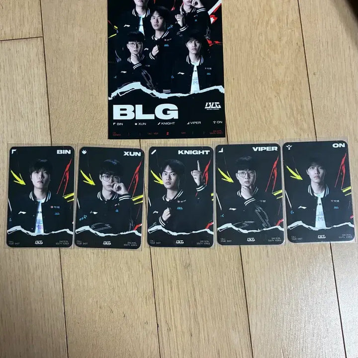 [BUNJANG] MSI BLG Shun Night Viper Photocard / MSI BLG 포토카드 빈 슌 나이트 바이퍼 온